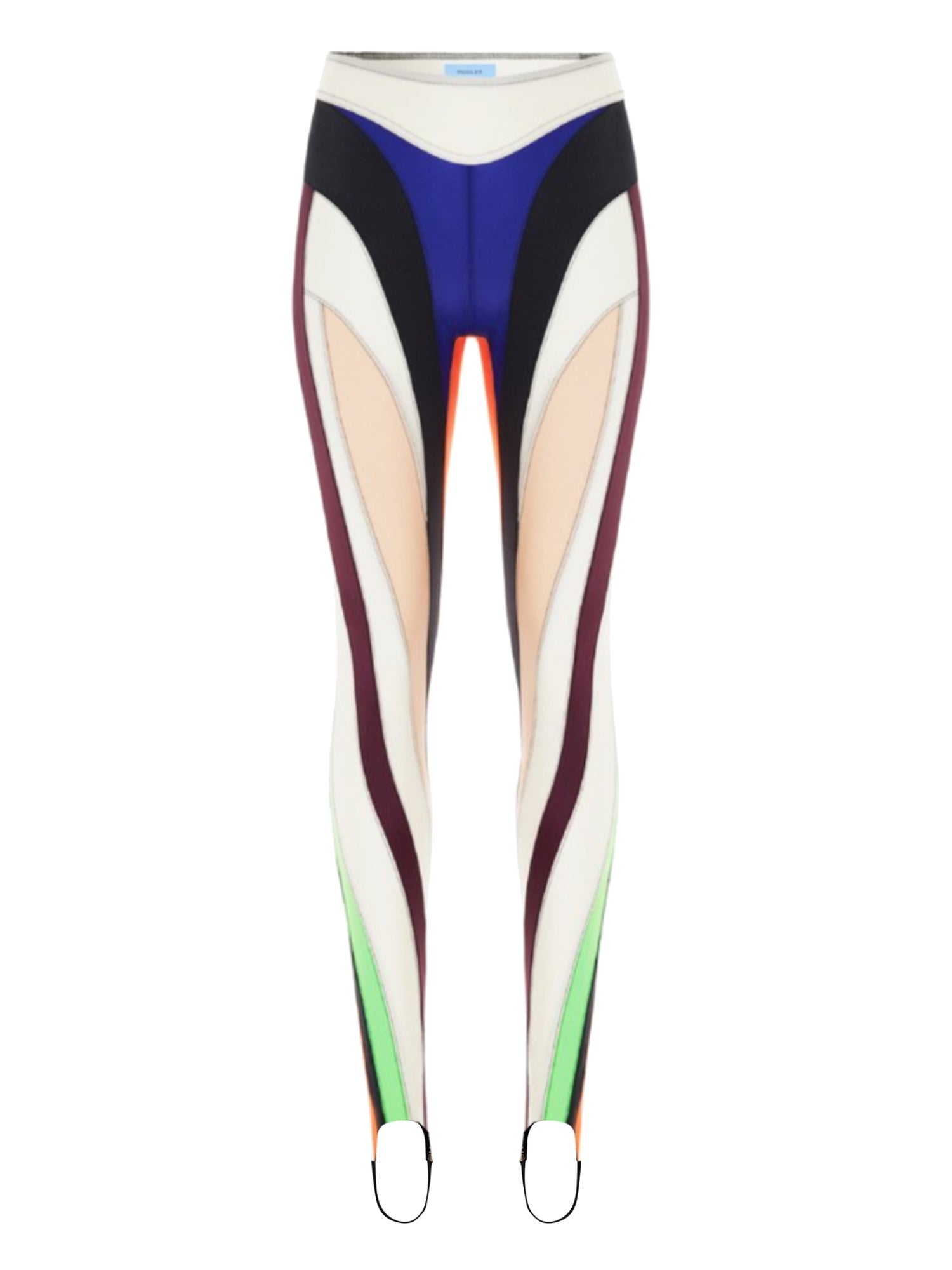 Legging spirales multicolores - Multicolor Blanc