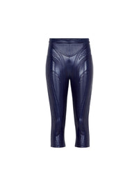 Short gaufré brillant - Navy