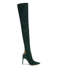 Cuissardes E.Franchi Star en daim - Vert