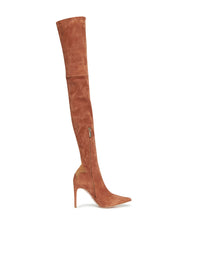 Cuissardes E.Franchi Star en daim - Marron