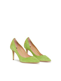 Escarpins E.Franchi Star en daim - Vert