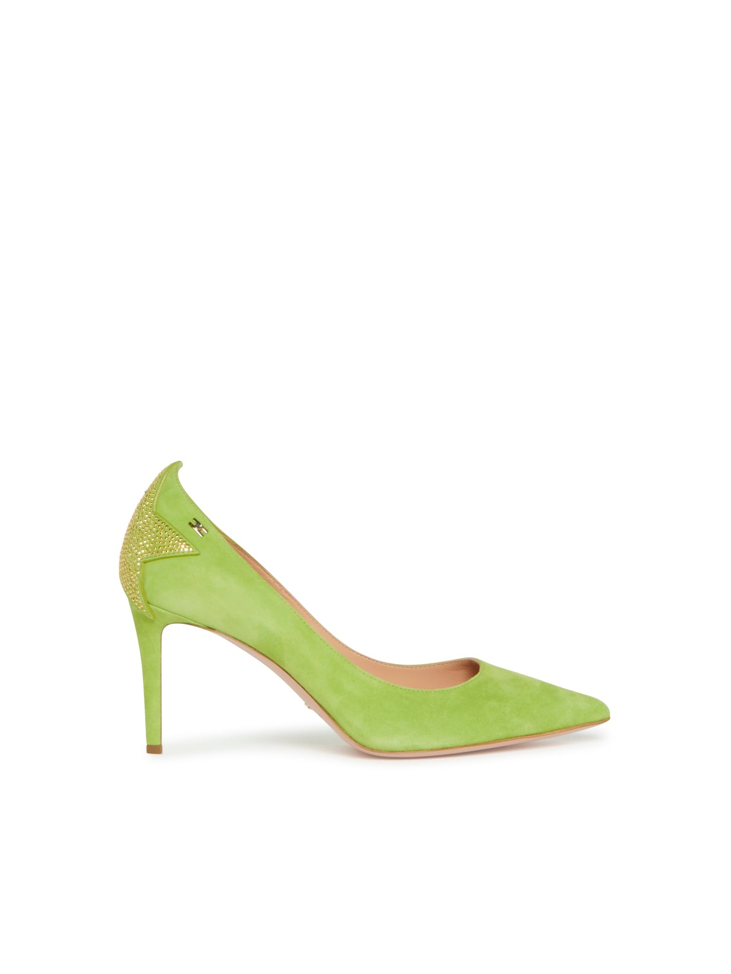Escarpins E.Franchi Star en daim - Vert