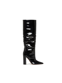 Bottes E.Franchi effet froissée - Noir