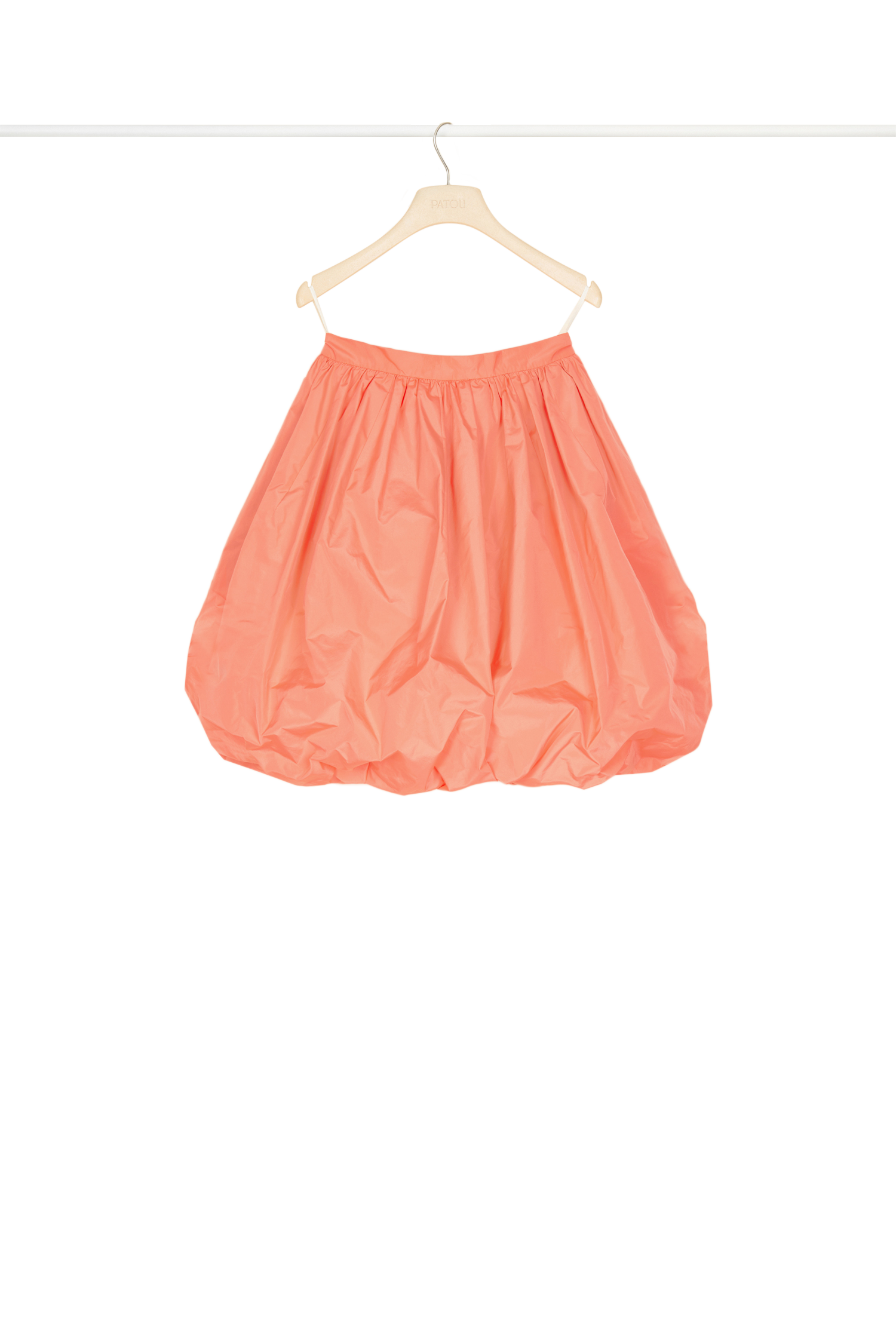 Jupe boule en faille - Mandarine