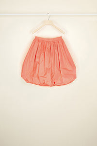 Jupe boule en faille - Mandarine