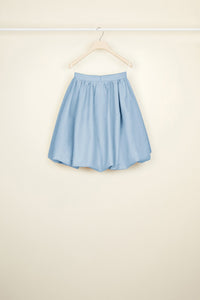 Jupe boule en coton - Blueberry