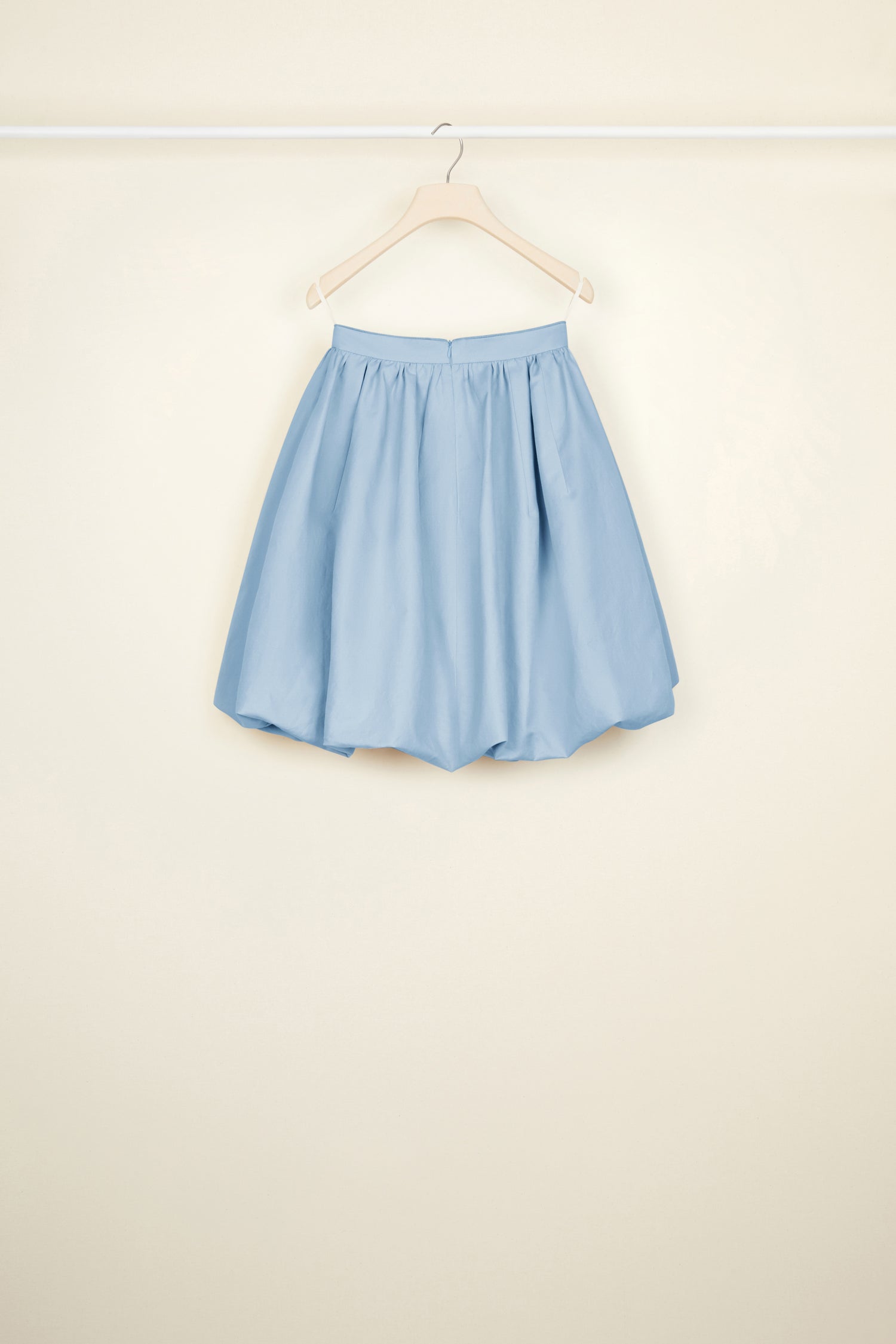 Jupe boule en coton - Blueberry