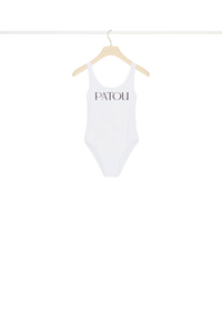 Maillot une-pièce à dos nu - Blanc