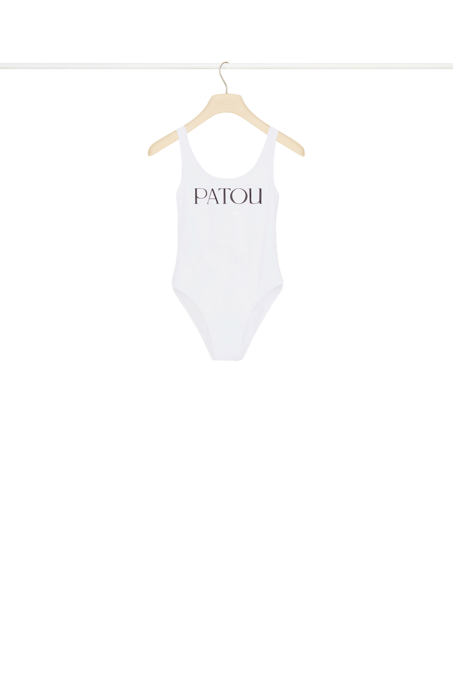 Maillot une-pièce à dos nu - Blanc