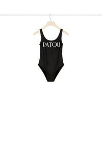 Maillot une-pièce à dos nu - Noir