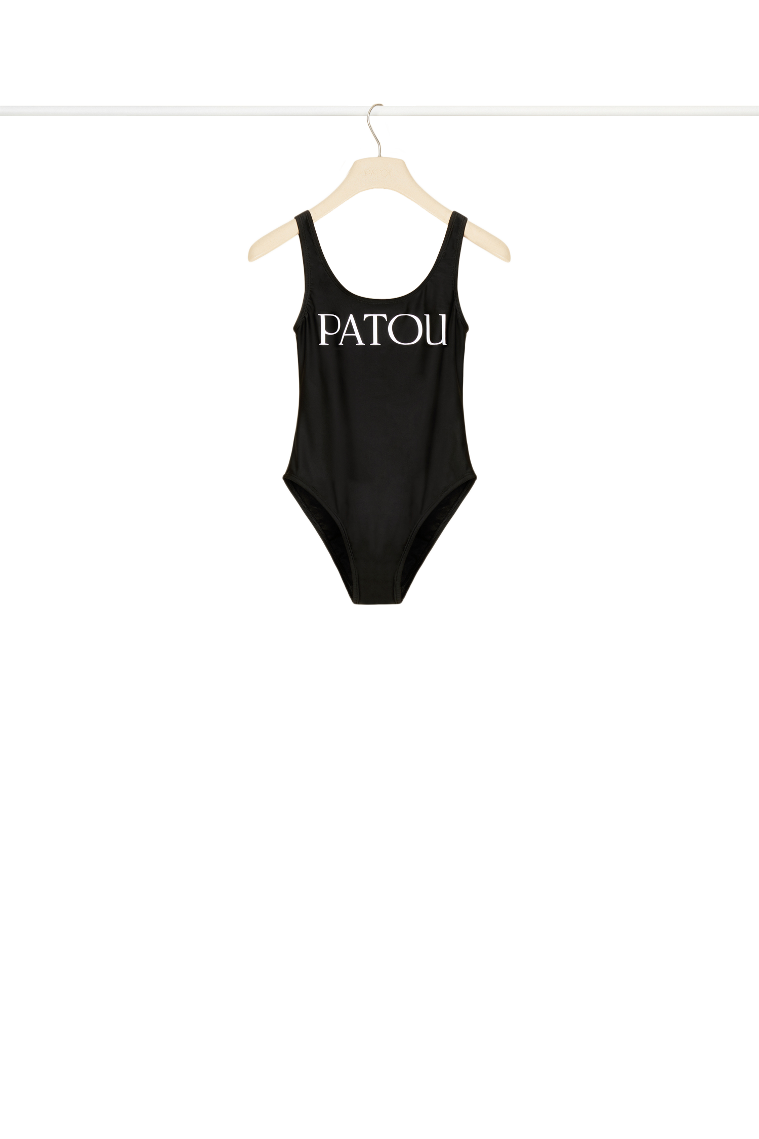 Maillot une-pièce à dos nu - Noir