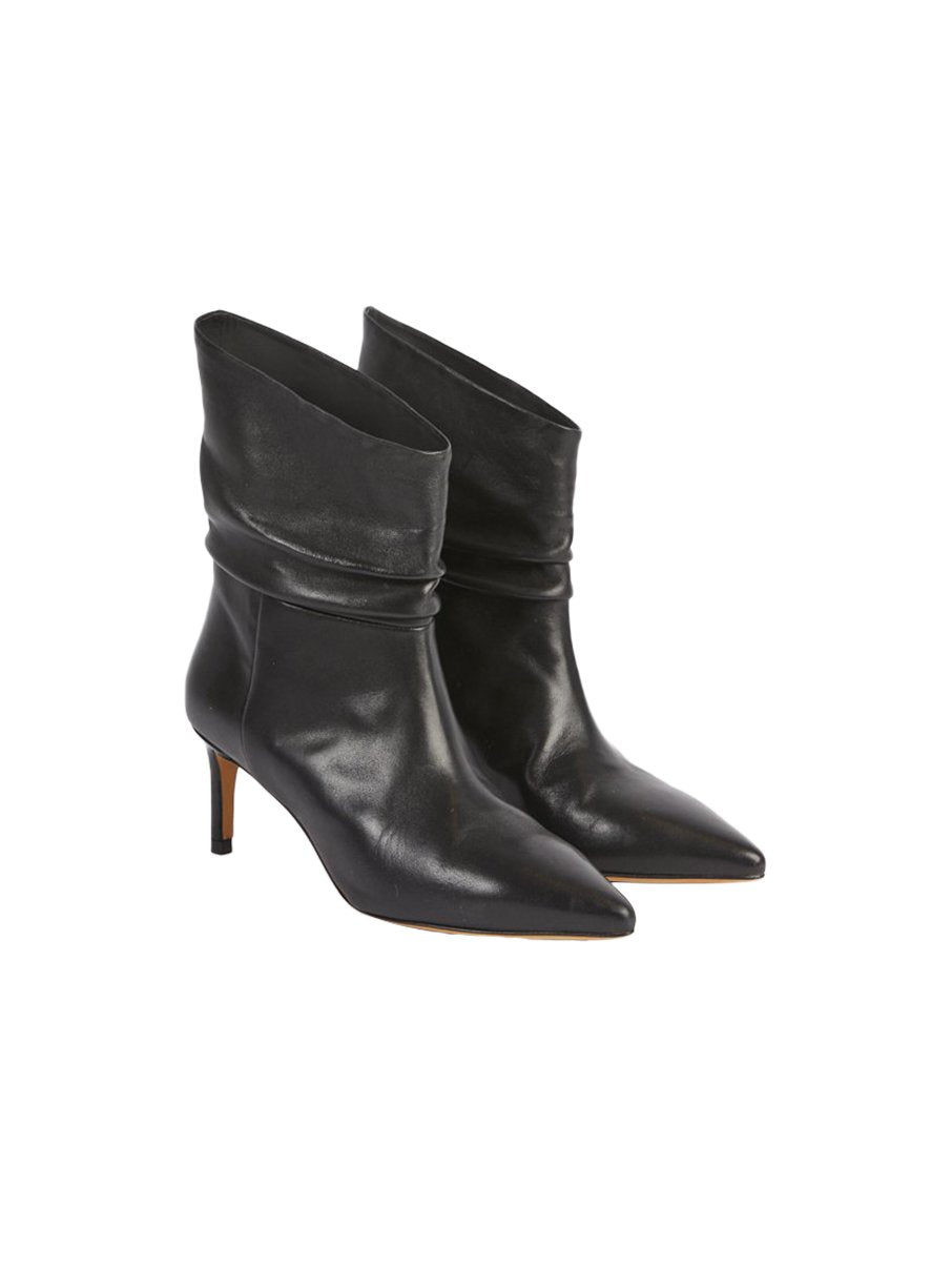 Bottine Texier 65 en cuir - Black