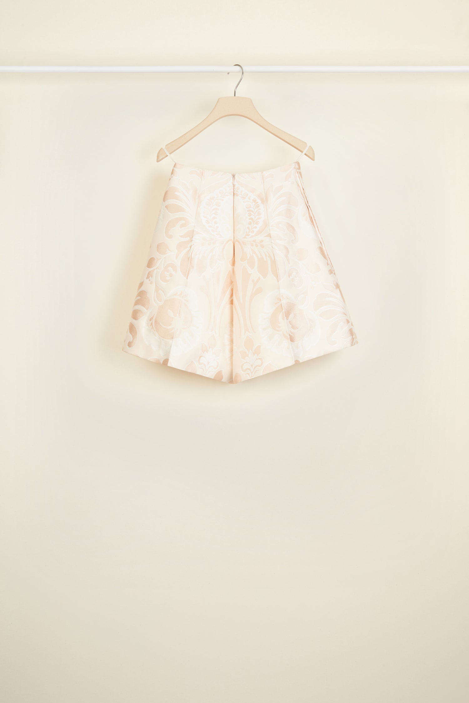 Short taille haute en jacquard - Fleur de Pêche