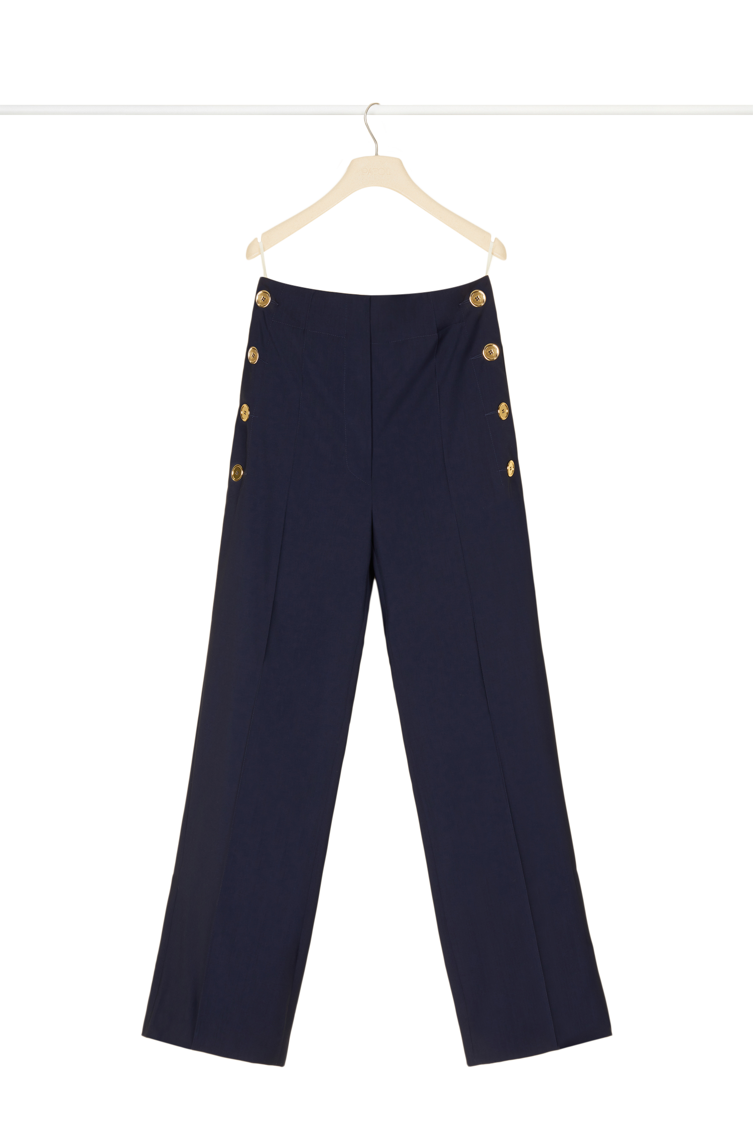 Pantalon de marin en laine d’été - Bleu Marine