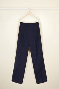 Pantalon de marin en laine d’été - Bleu Marine