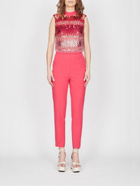 Combinaison E.Franchi tie and dye en sequins - Rose