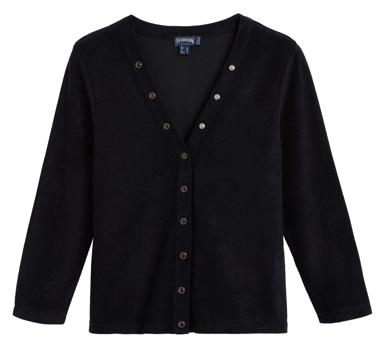 NOIR GILET FEDOU FEMME