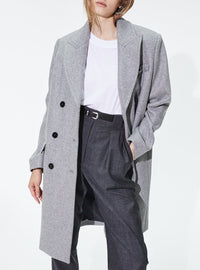 Manteau Argus en laine - Grey