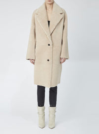 Peau Lainée Osoryx en cuir - Beige