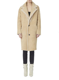 Peau Lainée Osoryx en cuir - Beige