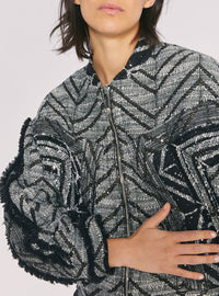Veste Blinder - Black & White