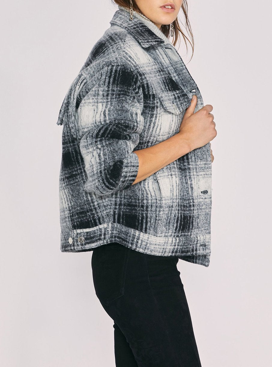 Veste Bomi - Black & Grey