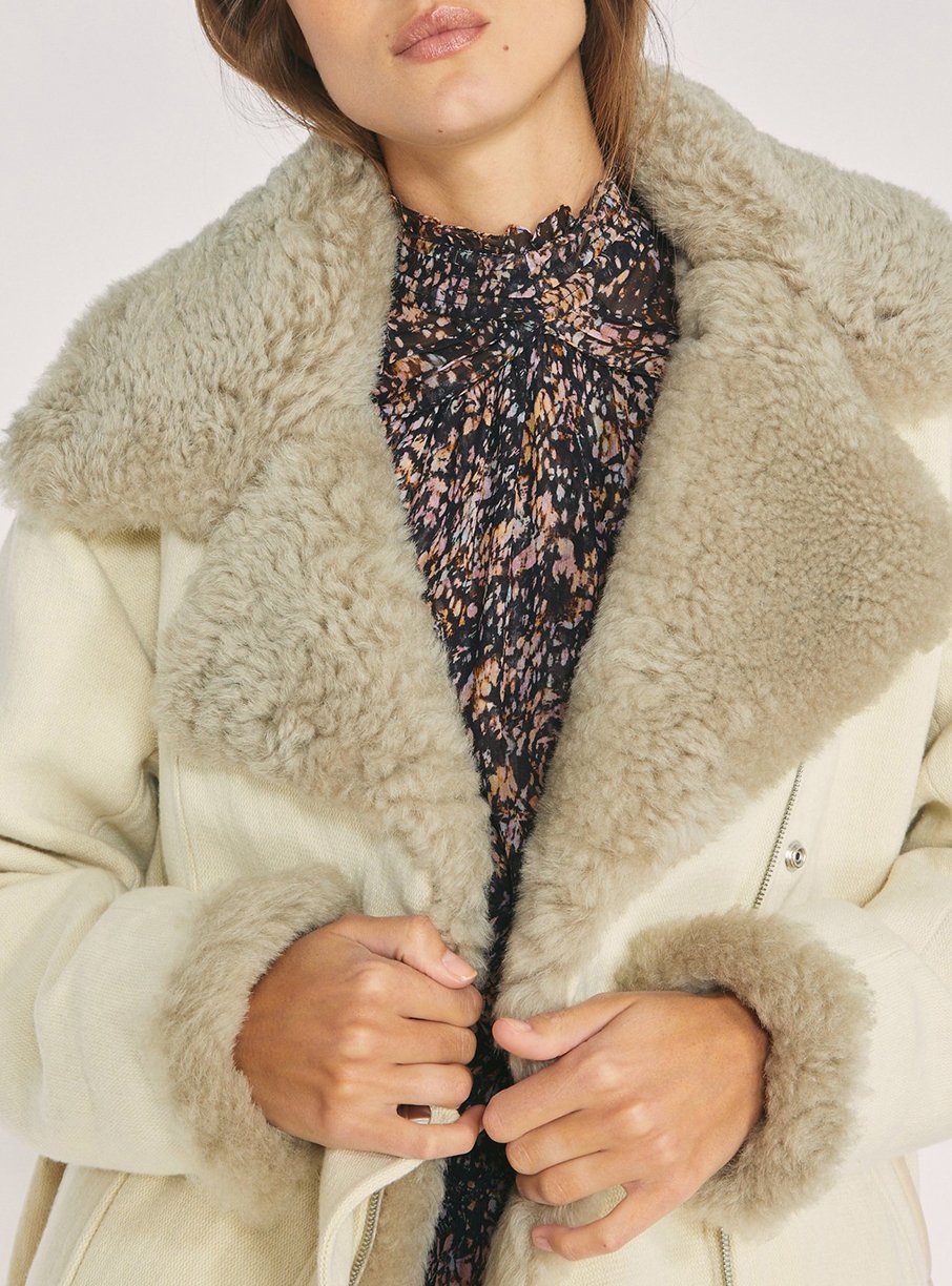 Manteau Eirick - Ecru