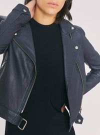 Perfecto Kolmar en cuir - Strong Blue