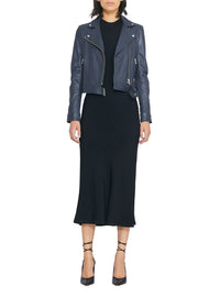 Perfecto Kolmar en cuir - Strong Blue