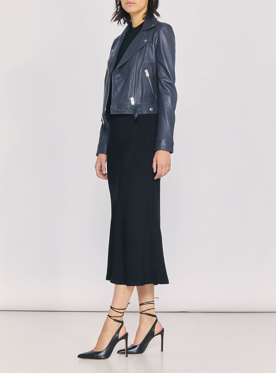 Perfecto Kolmar en cuir - Strong Blue