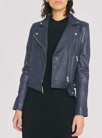 Perfecto Kolmar en cuir - Strong Blue