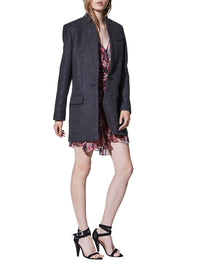 Manteau Kynos en laine - Anthracite