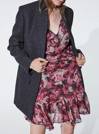 Manteau Kynos en laine - Anthracite