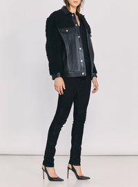 Veste Novus en cuir - Black