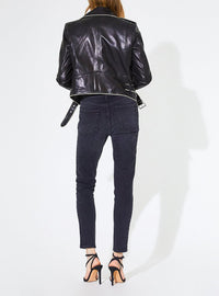 Perfecto Allumy en cuir - Black