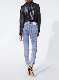 Perfecto Leufy en cuir - Black