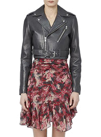 Perfecto Leufy en cuir - Anthracite