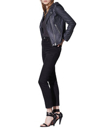 Perfecto Newhan en cuir - Slate Grey