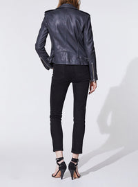 Perfecto Newhan en cuir - Slate Grey