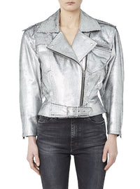 Perfecto Zalion en cuir - Silver