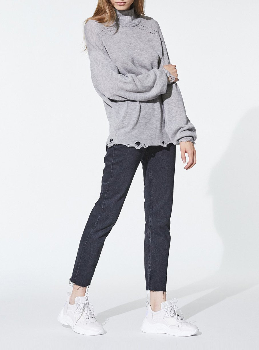 Pull Cymbal en laine - Mixed Grey