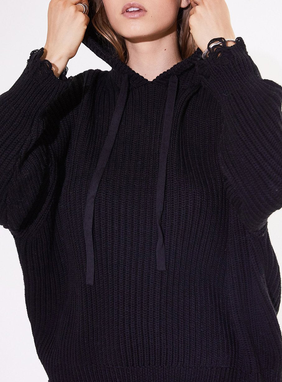 Pull Haedi en laine - Black