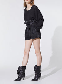 Pull Terebel en laine - Mixed Black
