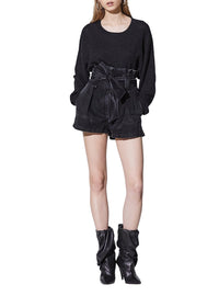 Pull Terebel en laine - Mixed Black