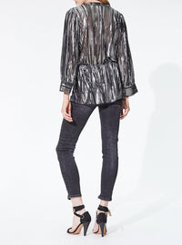 Top Darla - Black & Silver