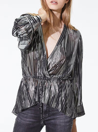 Top Darla - Black & Silver