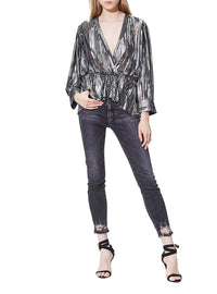 Top Darla - Black & Silver