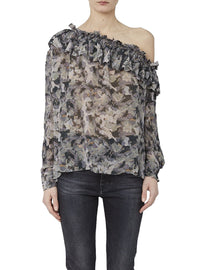 Top Jolie - Grey Print