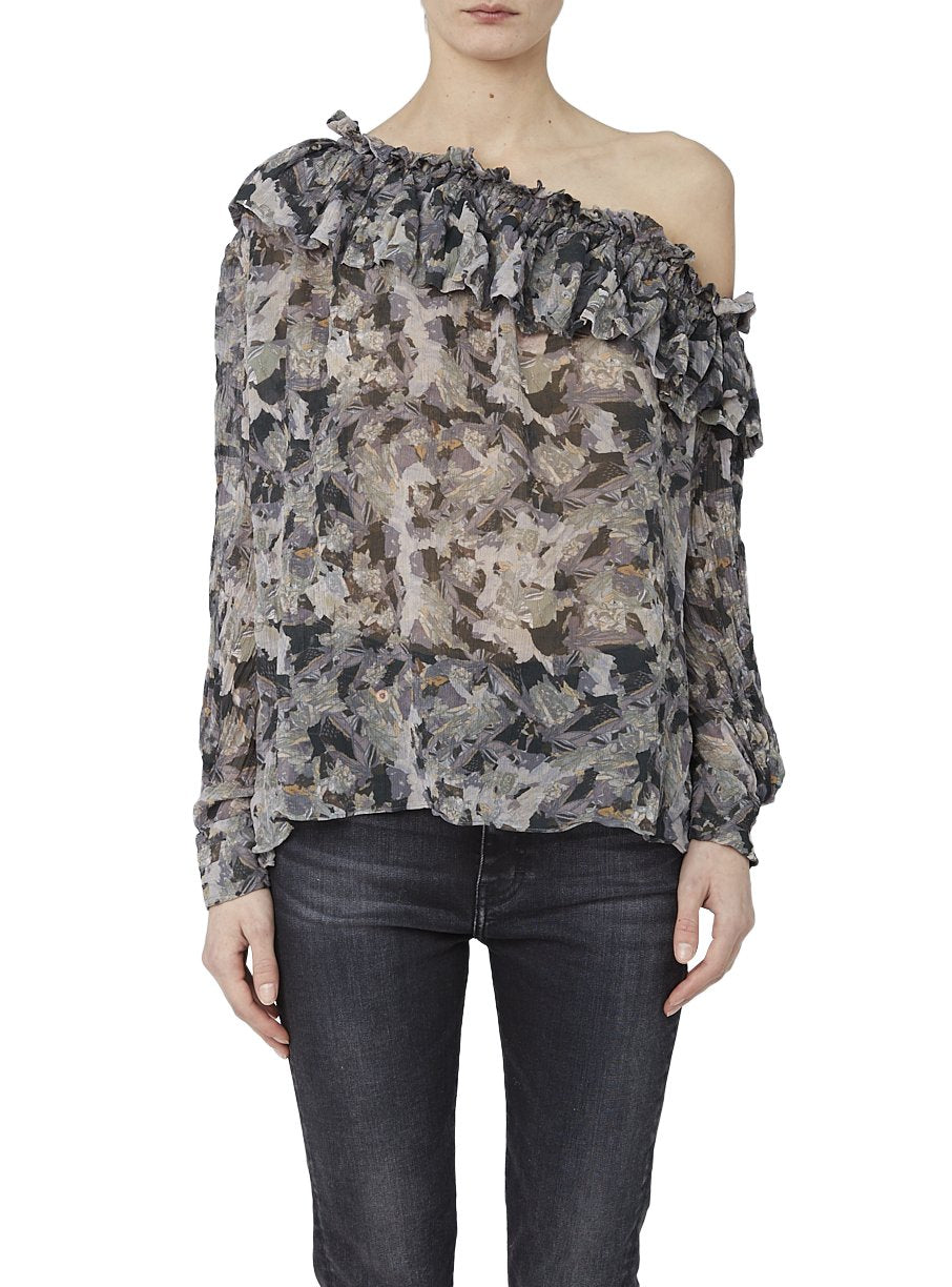 Top Jolie - Grey Print