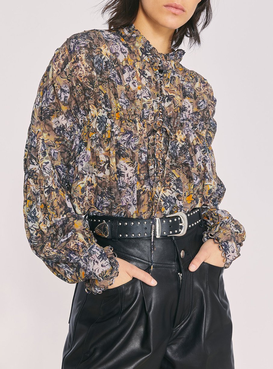 Top Jorik - Khaki & Black